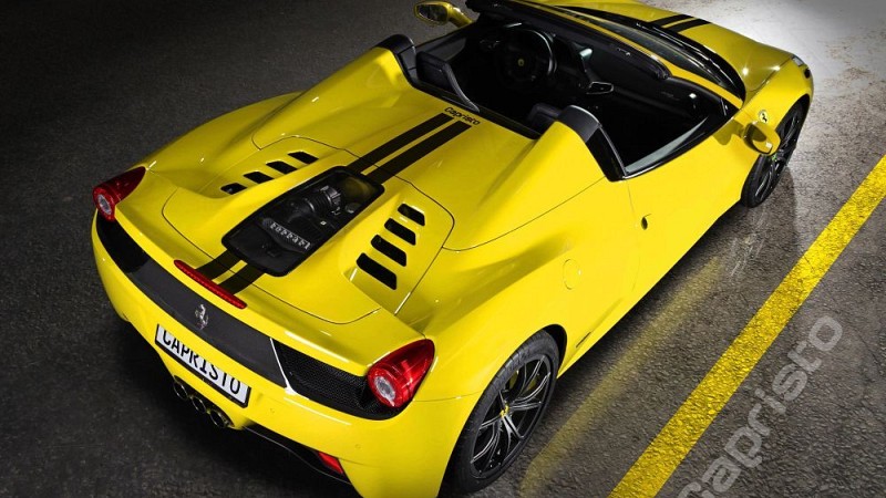 Photo of Capristo Engine Bonnet / Cover in Carbon Fibre & Glass (Spider) for the Ferrari 458 Italia/Spider - Image 12